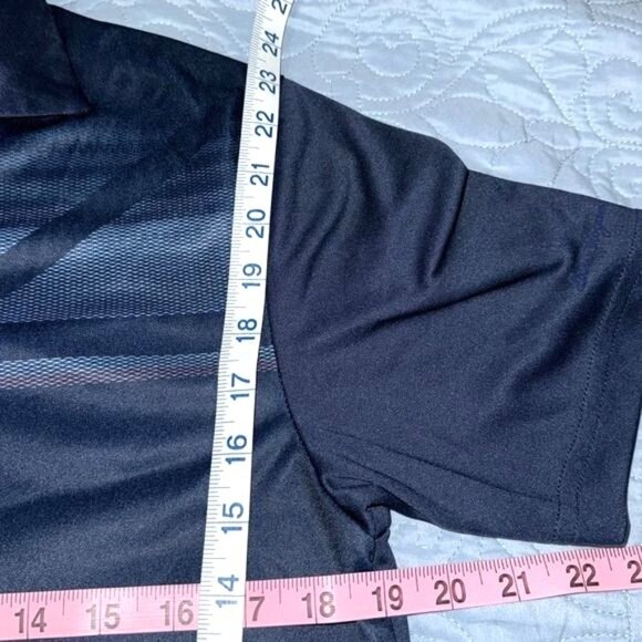 Ben Hogan Performance Navy Mens Polo Shirt S Short Sleeve - Picture 6 of 6